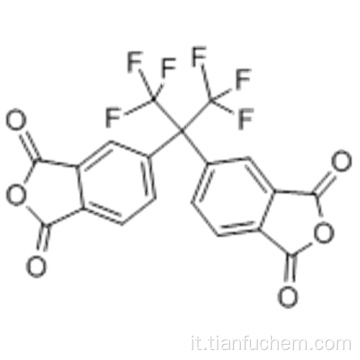 1,3-Isobenzofurandione, 5,5 &#39;- [2,2,2-trifluoro-1- (trifluorometil) etilidene] bis- CAS 1107-00-2